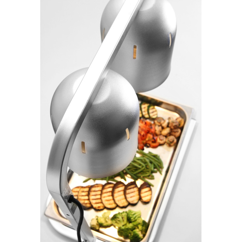 Lempa šildymui gruzdintoms bulvytėms 550W - Hendi 273906