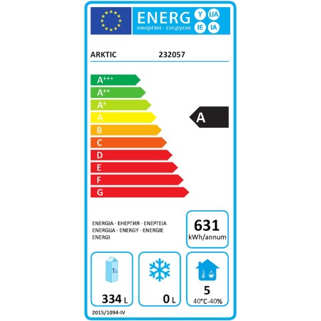 Profi Line šaldomas stalas su stalviršio plotis 180cm -2/+8C - Hendi 232057