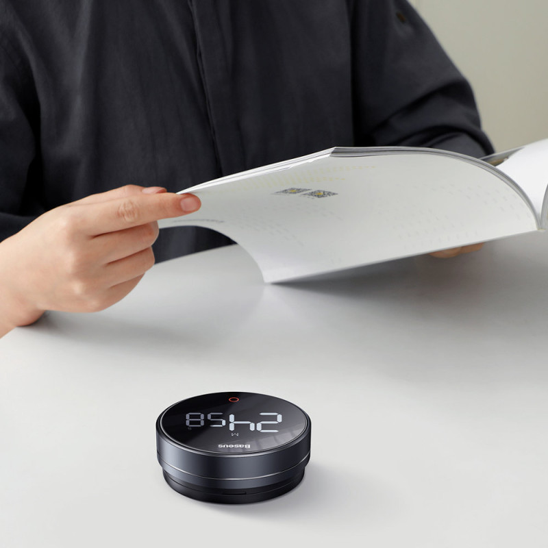 Sukamasis laikmatis elektroninis laikmatis Heyo Pro laikmatis pilkas