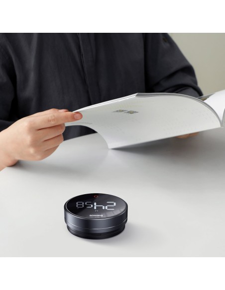 Sukamasis laikmatis elektroninis laikmatis Heyo Pro laikmatis pilkas