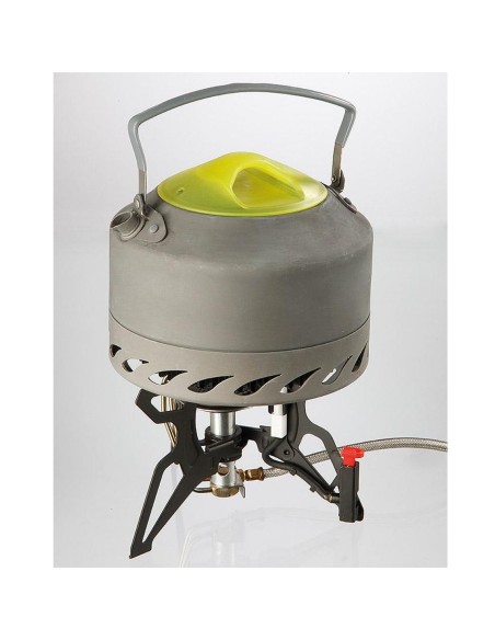 Turistinis virdulys TURBO dujinėms viryklėms 0,9L Turistinis virdulys TURBO dujinėms viryklėms 0,9L