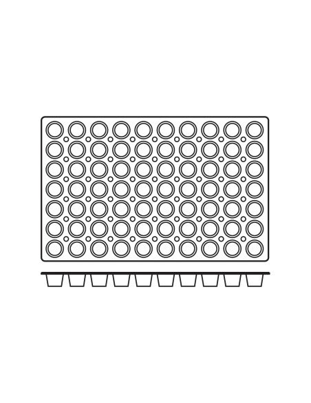 Nelipnios silikoninės formos kepimui MINI MUFFINS 600x400mm Hendi 676233 Nelipnios silikoninės formos kepimui MINI MUFFINS 600x400mm Hendi 676233