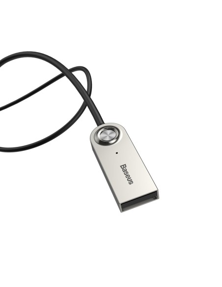 BA01 Bluetooth 5.0 garso imtuvo kabelio garso adapteris AUX lizdas juodas BA01 Bluetooth 5.0 garso imtuvo kabelio garso adapteris AUX lizdas juodas