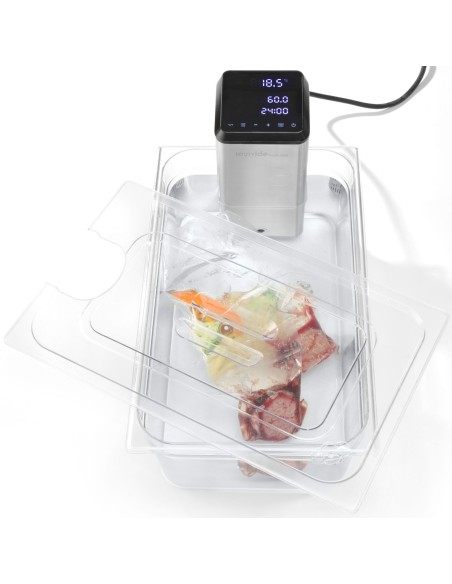 Polikarbonatinis dangtelis su Sous-Vide išpjova GN 1/1 konteineriams - Hendi 864227