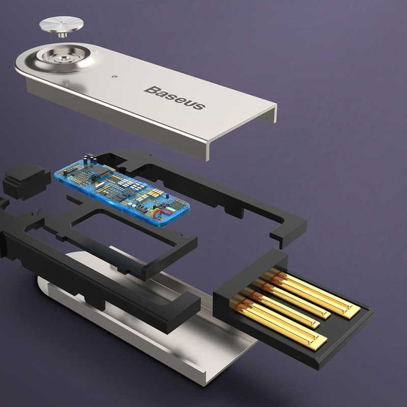 BA01 Bluetooth 5.0 garso imtuvo kabelio garso adapteris AUX lizdas juodas
