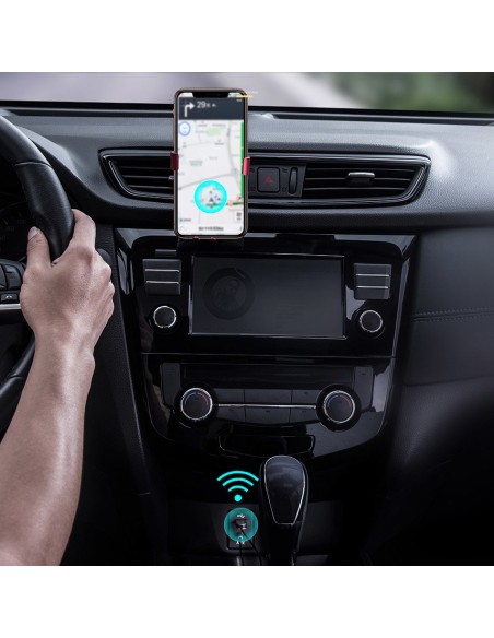 BA01 Bluetooth 5.0 garso imtuvo kabelio garso adapteris AUX lizdas juodas BA01 Bluetooth 5.0 garso imtuvo kabelio garso adapteris AUX lizdas juodas