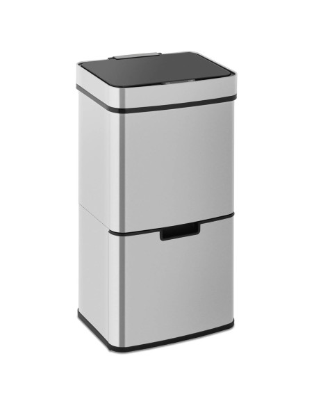 Automatinė bekontaktė šiukšlių dėžė su judesio jutikliu 30 cm - 3 dėžės 67 l Automatinė bekontaktė šiukšlių dėžė su judesio jutikliu 30 cm - 3 dėžės 67 l