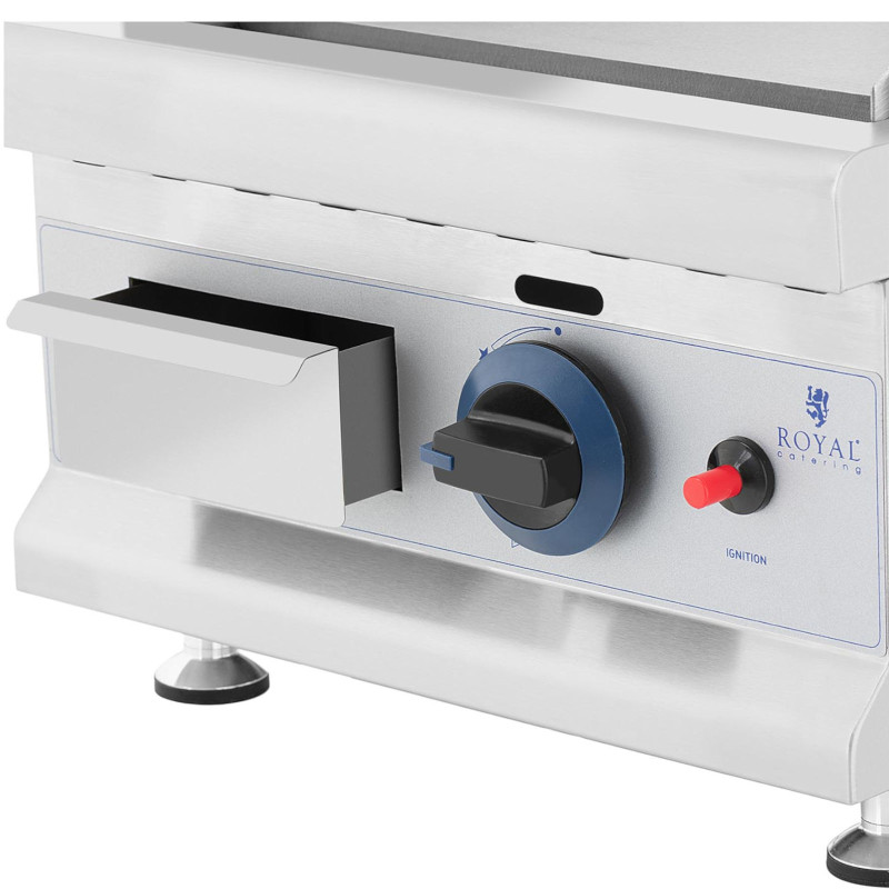 Sklandžiai reguliuojamas dujinis grilis propano-butano dujoms 0,05 bar 35 x 40 cm 3000 W