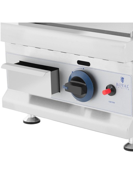 Sklandžiai reguliuojamas dujinis grilis propano-butano dujoms 0,05 bar 35 x 40 cm 3000 W