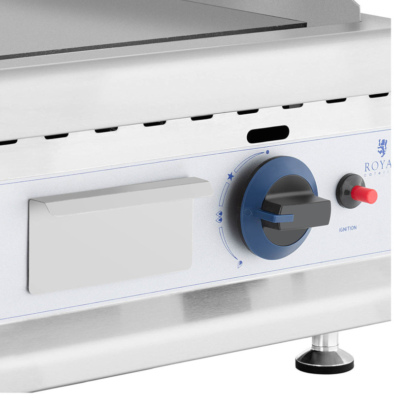 Sklandžiai reguliuojamas dujinis grilis propano-butano dujoms 0,05 bar 35 x 40 cm 3000 W