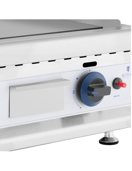 Sklandžiai reguliuojamas dujinis grilis propano-butano dujoms 0,05 bar 35 x 40 cm 3000 W