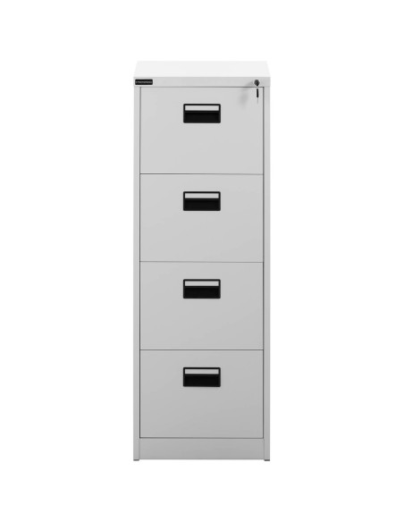 Rakinama metalinė bylų spinta - 4 stalčiai Rakinama metalinė bylų spinta - 4 stalčiai