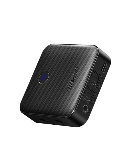 2in1 siųstuvas + imtuvas Bluetooth 5.0 siųstuvas muzikai juodas