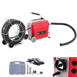 Stūmoklis skaidresnis elektrinis vamzdis gyvatės sk. 50-200mm 1100W 1486rpm