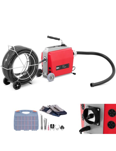 Stūmoklis skaidresnis elektrinis vamzdis gyvatės sk. 50-200mm 1100W 1486rpm Stūmoklis skaidresnis elektrinis vamzdis gyvatės sk. 50-200mm 1100W 1486rpm