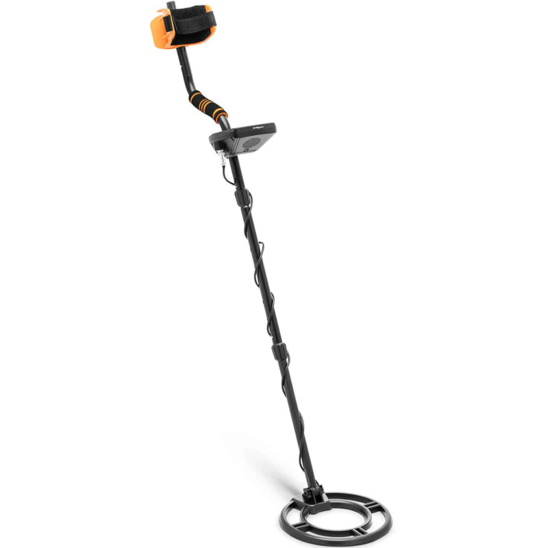 Metalo detektoriaus diapazonas iki 24 cm skersmens. ritės 24cm 96-120cm