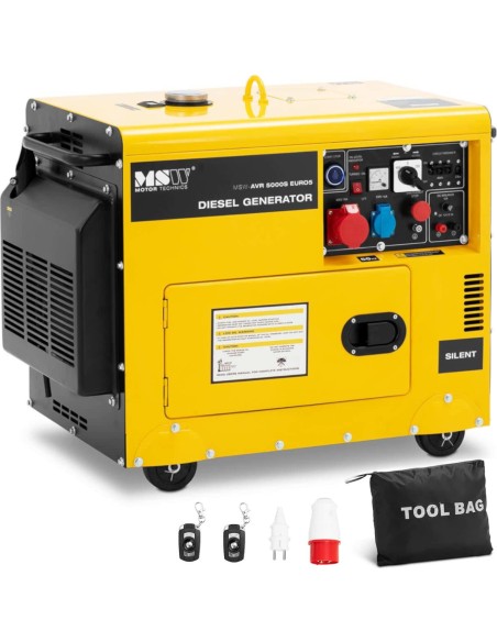 Galios generatorius dyzelinis generatorius 16 l 240/400 V 5000 W AVR Galios generatorius dyzelinis generatorius 16 l 240/400 V 5000 W AVR