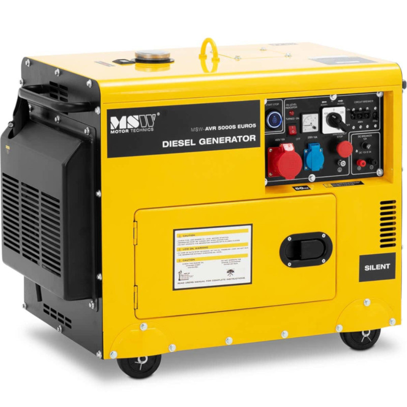 Galios generatorius dyzelinis generatorius 16 l 240/400 V 5000 W AVR