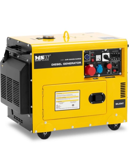 Galios generatorius dyzelinis generatorius 16 l 240/400 V 5000 W AVR Galios generatorius dyzelinis generatorius 16 l 240/400 V 5000 W AVR