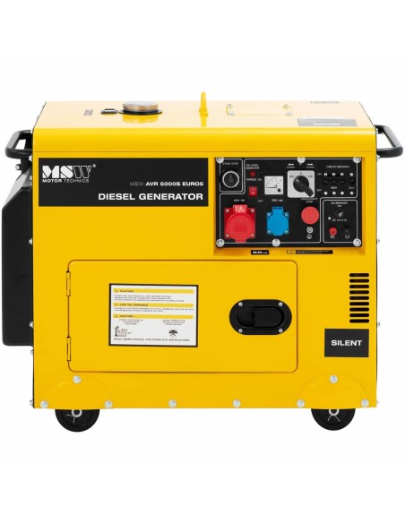 Galios generatorius dyzelinis generatorius 16 l 240/400 V 5000 W AVR