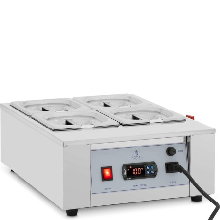 Elektrinis padažo šokoladinis šildytuvas 4 x 1,5 l 1500 W Elektrinis padažo šokoladinis šildytuvas 4 x 1,5 l 1500 W