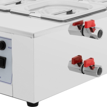 Elektrinis padažo šokoladinis šildytuvas 4 x 1,5 l 1500 W Elektrinis padažo šokoladinis šildytuvas 4 x 1,5 l 1500 W