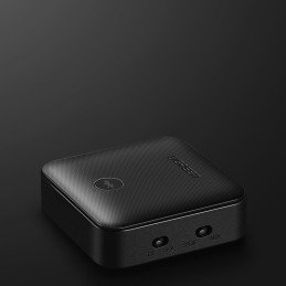 2in1 siųstuvas + imtuvas Bluetooth 5.0 siųstuvas muzikai juodas