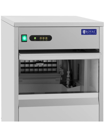 Baro ledo aparatas Ledo kubelių aparatas 25kg/dieną 7kg 240W Baro ledo aparatas Ledo kubelių aparatas 25kg/dieną 7kg 240W