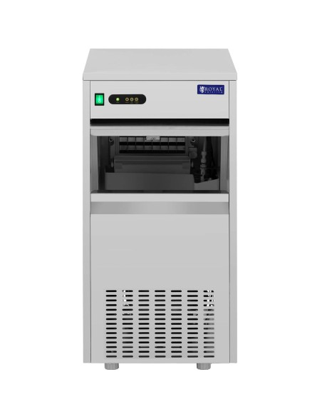 Baro ledo aparatas Ledo kubelių aparatas 25kg/dieną 7kg 240W Baro ledo aparatas Ledo kubelių aparatas 25kg/dieną 7kg 240W