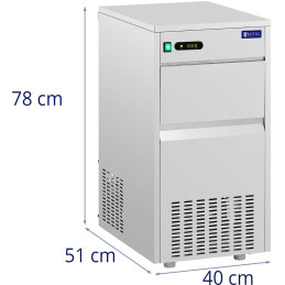 Baro ledo aparatas Ledo kubelių aparatas 25kg/dieną 7kg 240W