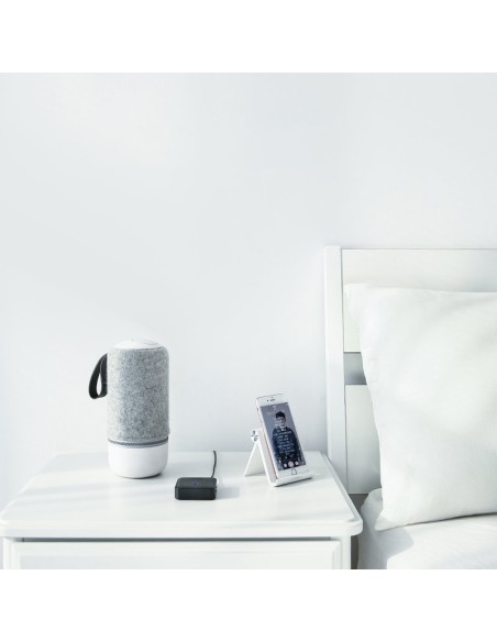 2in1 siųstuvas + imtuvas Bluetooth 5.0 siųstuvas muzikai juodas