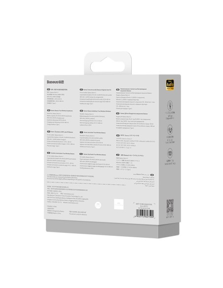 Storm 3 Bluetooth 5.2 TWS belaidės ausinės su ANC baltos spalvos Storm 3 Bluetooth 5.2 TWS belaidės ausinės su ANC baltos spalvos