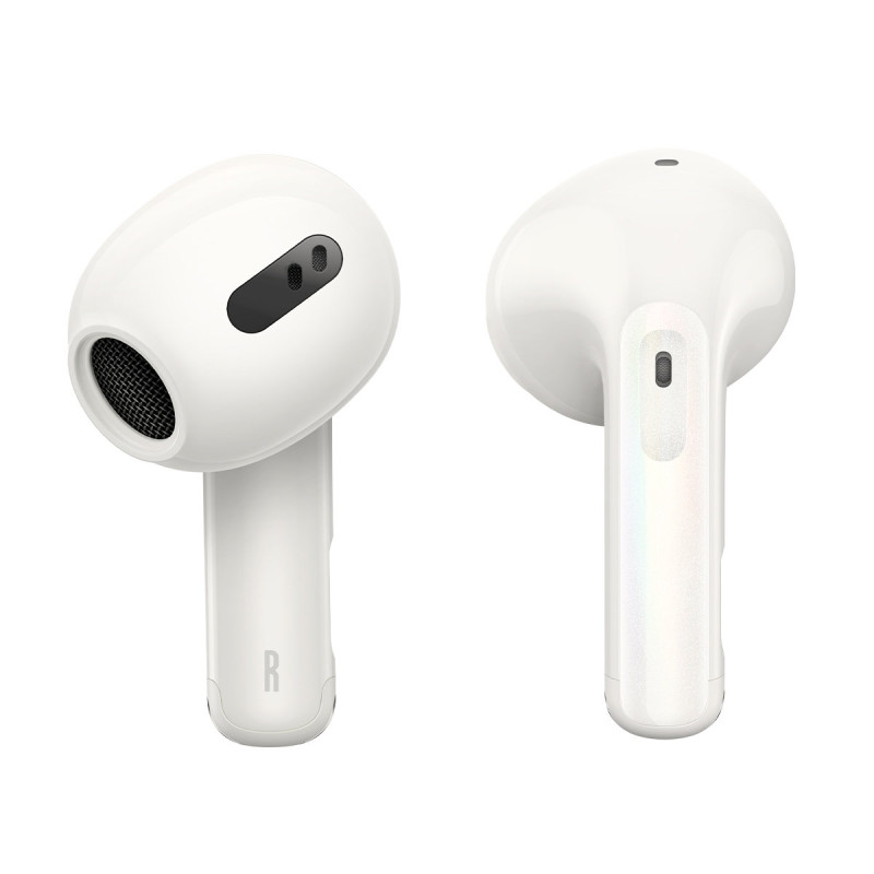 Storm 3 Bluetooth 5.2 TWS belaidės ausinės su ANC baltos spalvos