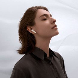 Storm 3 Bluetooth 5.2 TWS belaidės ausinės su ANC baltos spalvos