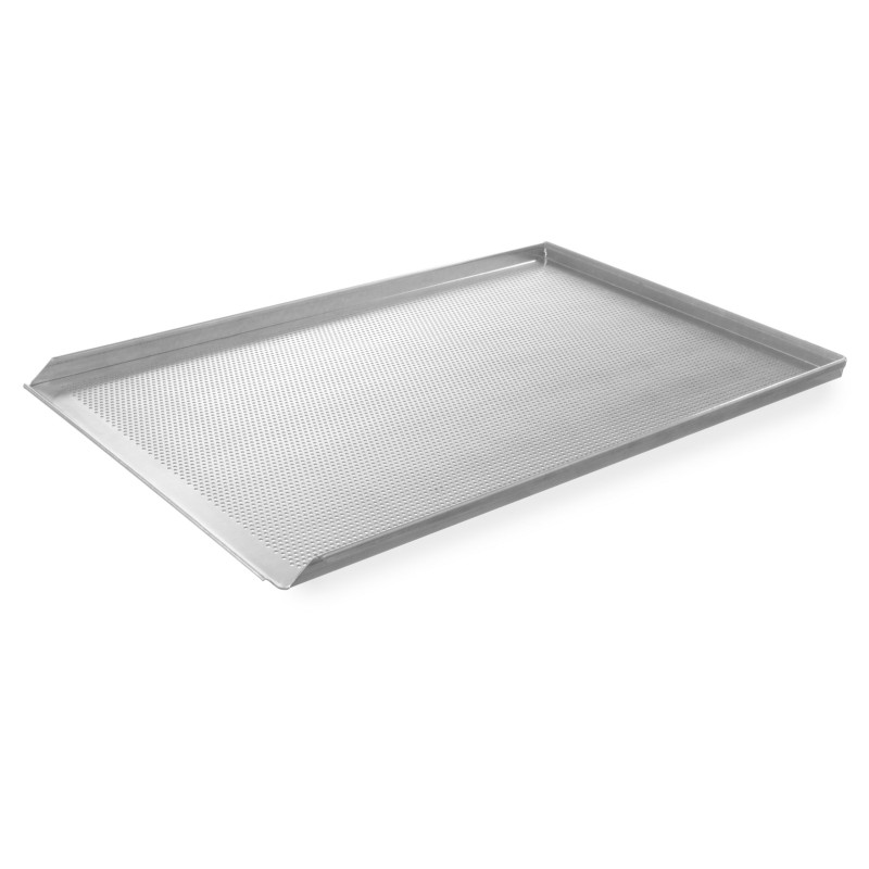 Perforuota konditerijos kepimo skarda 60x40cm 3 kraštai - Hendi 808214