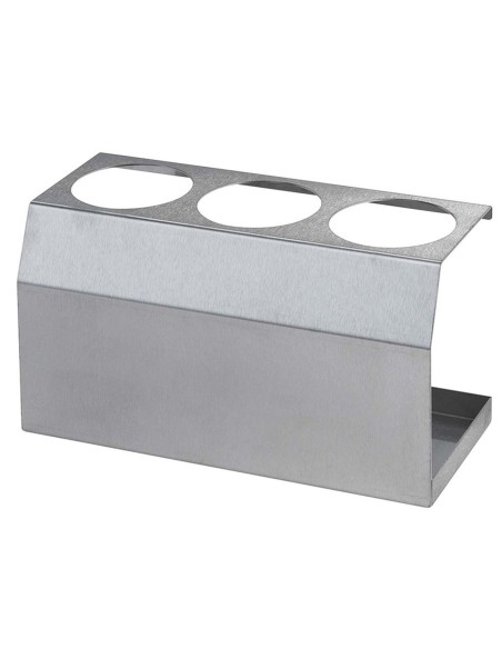 Plieninis stendas padažo dozatoriaus buteliukams 3 x 0,2L sk. 50 mm – Hendi 557969 Plieninis stendas padažo dozatoriaus buteliukams 3 x 0,2L sk. 50 mm – Hendi 557969