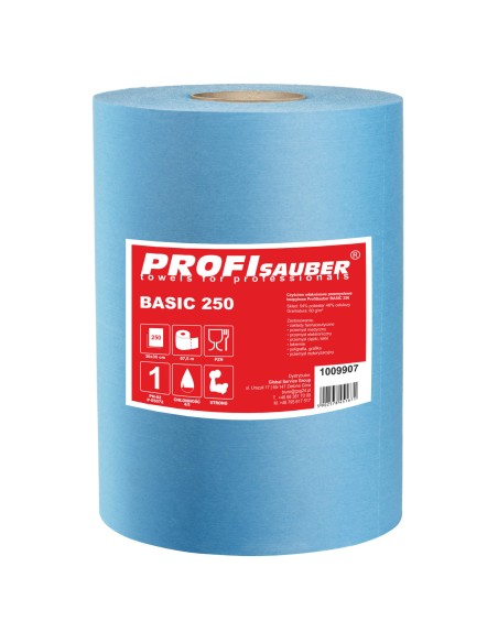 ProfiSauber BASIC 250 pramoninis neaustinis audinys be dulkių ProfiSauber BASIC 250 pramoninis neaustinis audinys be dulkių