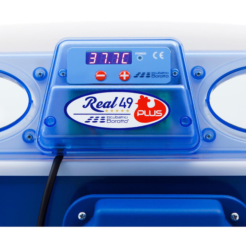 Automatinis inkubatorius 49 kiaušiniams su BIOMASTER 150 W drėkinimo sistema
