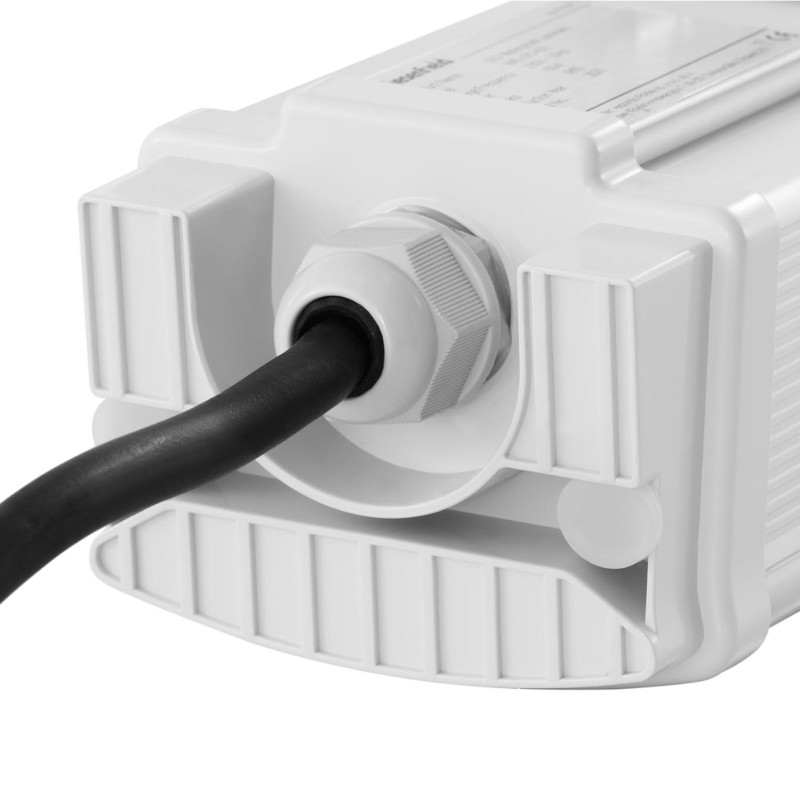 Lempų šviestuvas LED vandeniui atsparus hermetiškas sandėlio gamyklai IP65 8800LM 150cm 80W