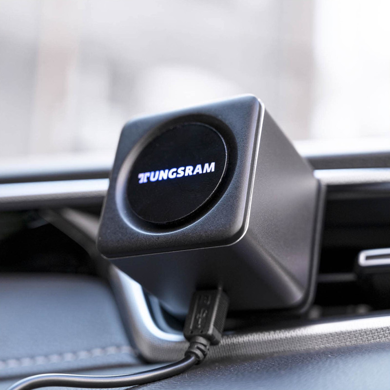 Kompaktiškas automobilio oro valytuvas UV USB
