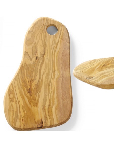 Alyvuogių medienos serviravimo lenta su skyle 350 x 210 x 18 mm – Hendi 505236 Alyvuogių medienos serviravimo lenta su skyle 350 x 210 x 18 mm – Hendi 505236