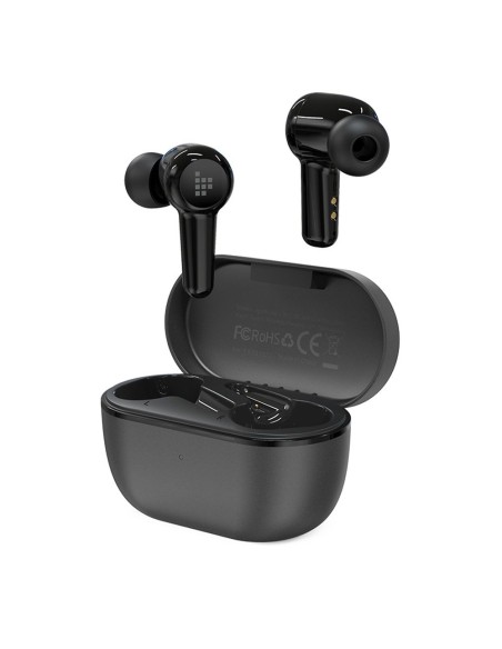 Į ausis įdedamos ausinės, atsparios vandeniui belaidės Bluetooth Apollo Air + TWS ANC juodos spalvos