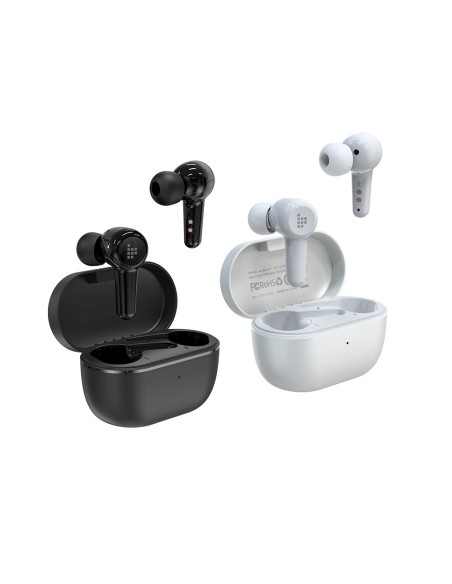 Į ausis įdedamos ausinės, atsparios vandeniui belaidės Bluetooth Apollo Air + TWS ANC juodos spalvos