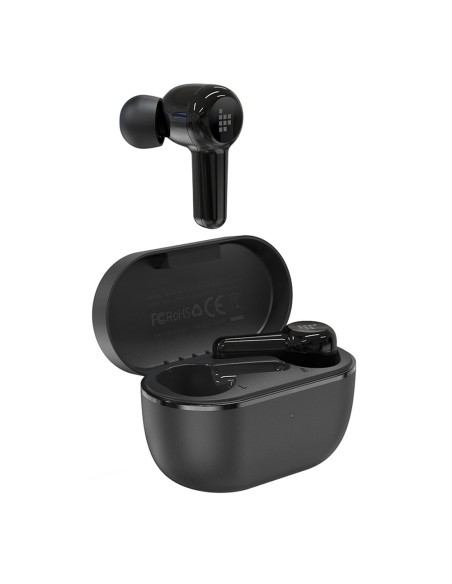 Į ausis įdedamos ausinės, atsparios vandeniui belaidės Bluetooth Apollo Air + TWS ANC juodos spalvos