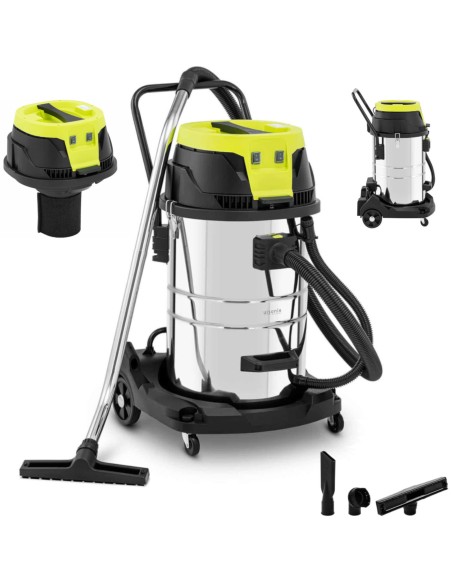Pramoninis dulkių siurblys sausam ir šlapiam valymui 2000 W 75 l