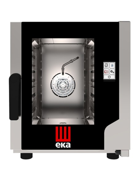 Elektrinė konvekcinė garinė orkaitė su jutikliniu skydeliu 5 x GN 2/3 3,2 kW Elektrinė konvekcinė garinė orkaitė su jutikliniu skydeliu 5 x GN 2/3 3,2 kW