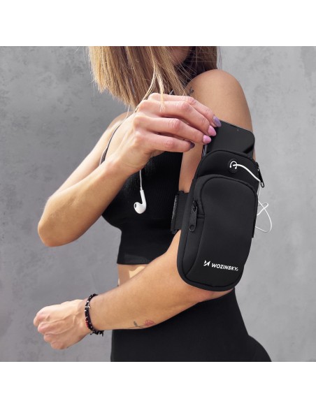 Oranžinė apyrankė bėgimo telefonui