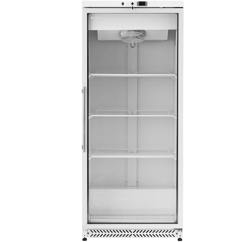 Šaldytuvas stiklinis maitinimo šaldytuvas 4 lentynos 590 l 228 W