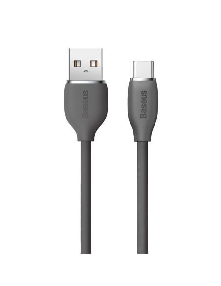 Kabelis USB kabelis USB-C 100W ilgio 1,2m silikoninis juodas Kabelis USB kabelis USB-C 100W ilgio 1,2m silikoninis juodas
