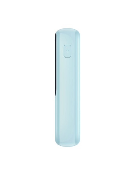 Qpow Powerbank 10000mAh integruotas kabelis iPhone Lightning 20W Quick Charge mėlynas Qpow Powerbank 10000mAh integruotas kabelis iPhone Lightning 20W Quick Charge mėlynas